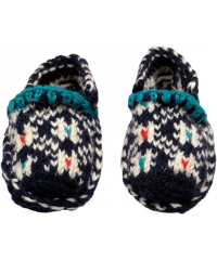 法國代購quand-j-etais-grand配件特賣CHAUSSONS MARINE
