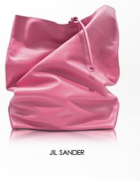 歐洲代買粉紅精品包包配件La vie en rosePink Nappa Leather Jil Sander