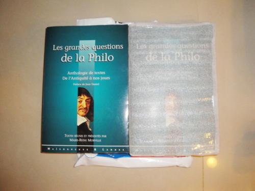 法國代購-amazon.fr代購兩本書"Les grandes questions de la philo"(代購開箱文)